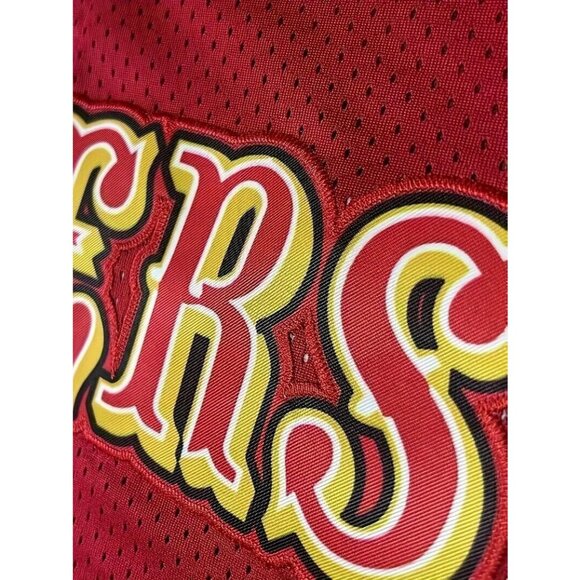 San Francisco 49ers Basketball Shorts Stitched Niners Men's - Picture 4 of 5